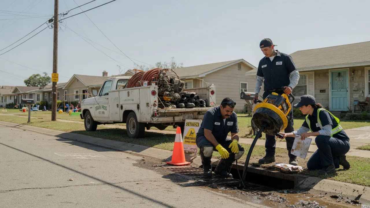 Drain Cleaning in New Deal, TX near me